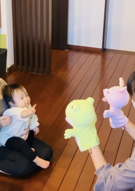 ほのぼのぴあの教室 0歳からの脳育×知育®︎レッスンの様子